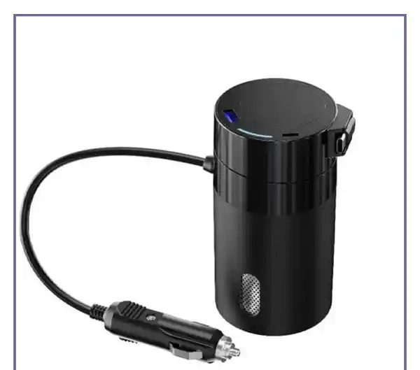 اینورتر 200 وات لیوانی پاورولوژی Powerology Car Power Inverter PWCPI200WBK (E)
