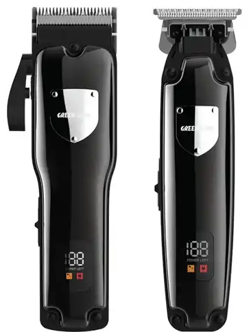 ریش تراش ماشین اصلاح دوتایی گرین لاین Green Lion Pro Trim Duo Hair Clipper GNPTRMDUOBK (E)
