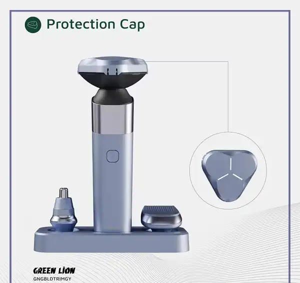 ریش تراش ماشین اصلاح 3 کاره گرین لاین Green Lion G-Blade Hair & Nose Trimmer Shaver GNGBLDTRIMGY (E)