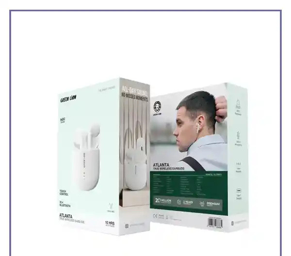 هندفری بلوتوث گرین لاین Green Lion Atlanta Earbuds GNATLNTWS (E)