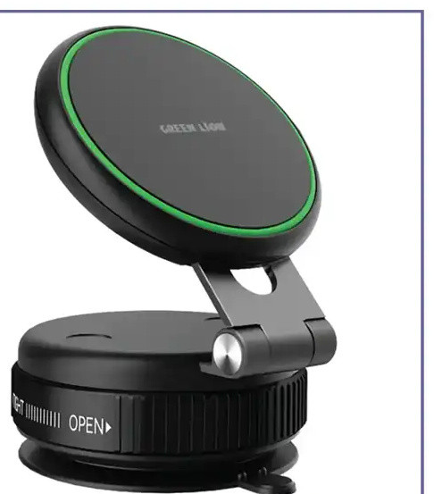 هولدر وکیومی گرین لاین Green Lion GX-41 Suction Phone Holder GNGX41SPHLBK (E)