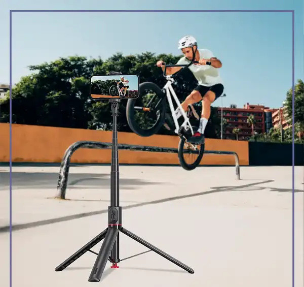 مونوپاد و سه پایه شاتر دار گرین لاین Green Lion Auto Pop Tripod Magnetic Remote GNAPPTDSBK (E)