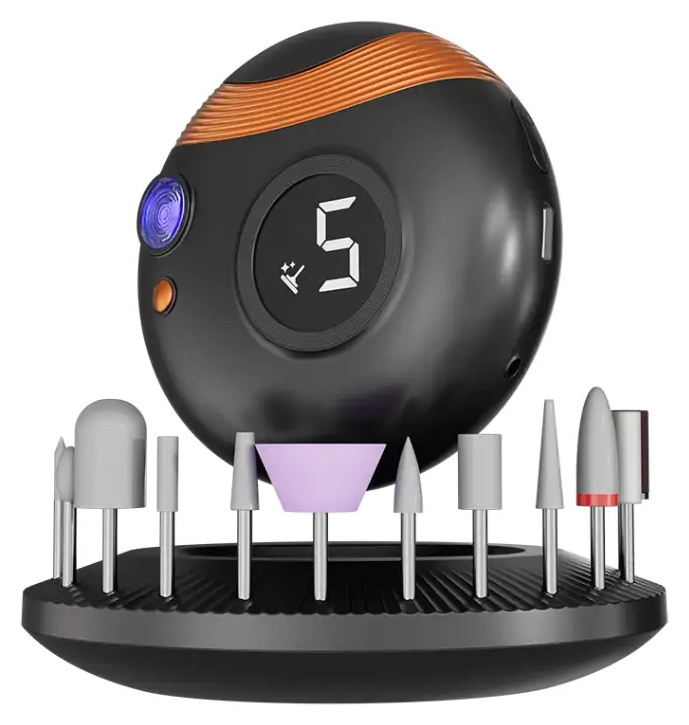 ست کامل ناخن گیر شارژی پرودو  Porodo All-In-One Nail Trimmer Set PDLFST119BK (E)