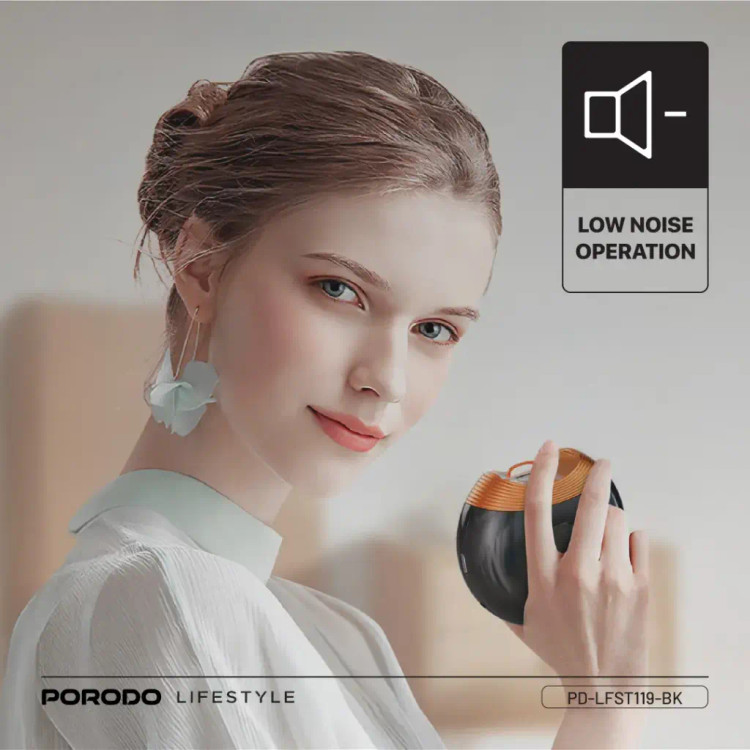 ست کامل ناخن گیر شارژی پرودو Porodo All-In-One Nail Trimmer Set PDLFST119BK (E)