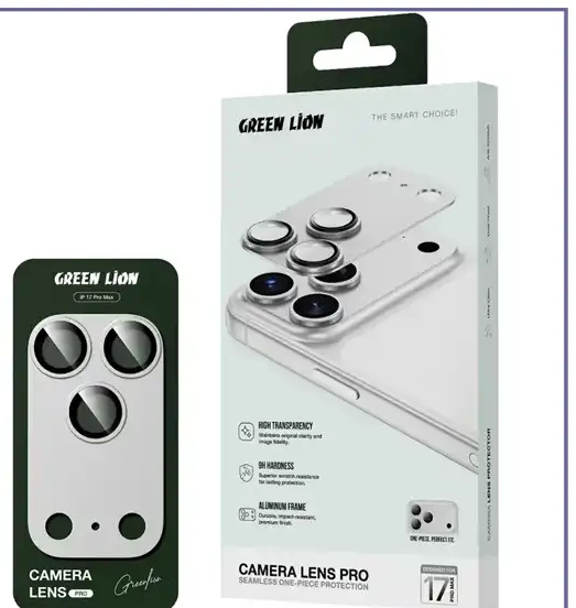 محافظ لنز آیفون 17 پرو گرین لاین Green Lion Camera Lens Pro GNCMLP17PSL (E)