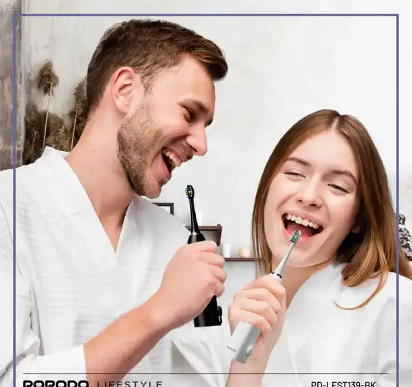 مسواک برقی و دهان شویی پرودو Porodo Water Floss & Sonic Electric Toothbrush PD-LFST139 (E)