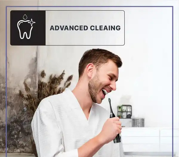 مسواک برقی و دهان شویی پرودو Porodo Water Floss & Sonic Electric Toothbrush PD-LFST139 (E)