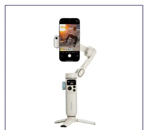 گیمبال مگنتی  استبلایزر پاورولوژی Powerology Magwave 3-Axis Magnetic Gimbal PWSMP2WH (E)