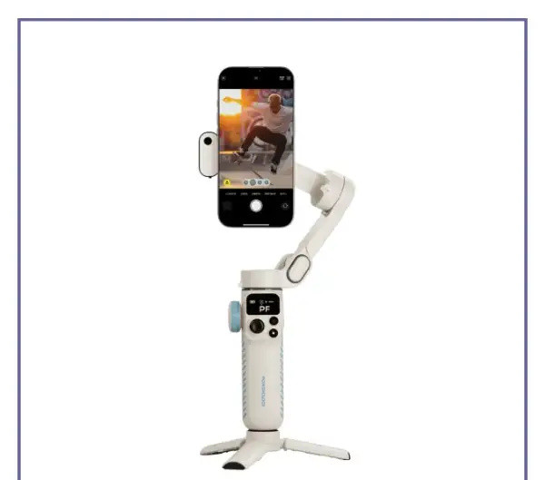 گیمبال مگنتی استبلایزر پاورولوژی Powerology Magwave 3-Axis Magnetic Gimbal PWSMP2WH (E)