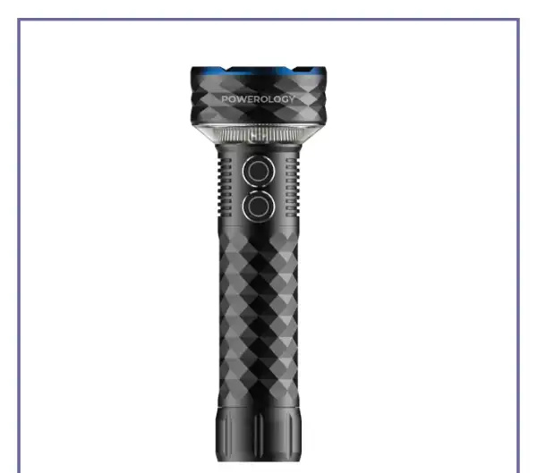 چراغ قوه به همراه لیزر پاورولوژی Powerology Lumos Work Light PWZF7857BK (E)