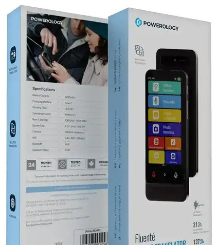 مترجم هوشمند پاورولوژی Powerology Smart Translator PWAITSM12 (E)