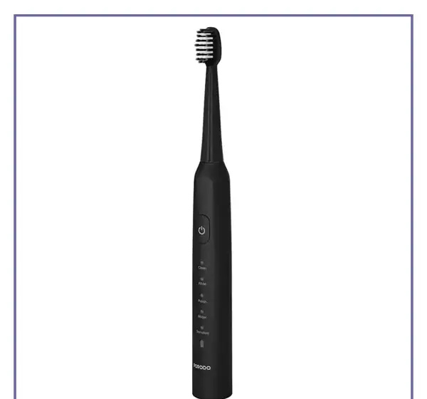 مسواک برقی پرودو Porodo W-Sonic Electric Toothbrush PDLFST200BK (E)
