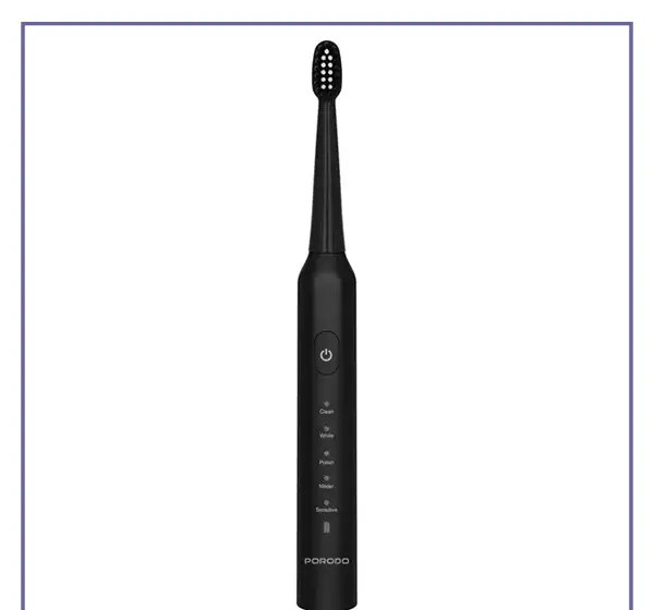 مسواک برقی پرودو Porodo W-Sonic Electric Toothbrush PDLFST200BK (E)
