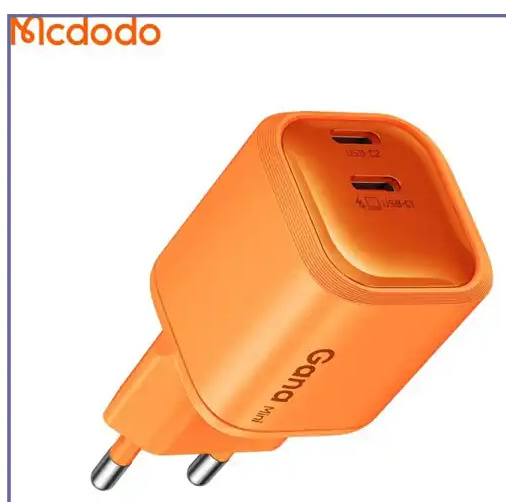 آداپتور دو پورت 45 وات مک دودو Mcdodo Gana Mini Charger CH-100 (E)