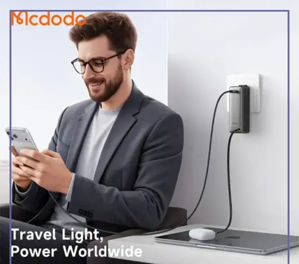 پاوربانک 10000 و آداپتور شارژ 30وات مک دودو Mcdodo 3-in-1 Power Bank MC-3181 (E)
