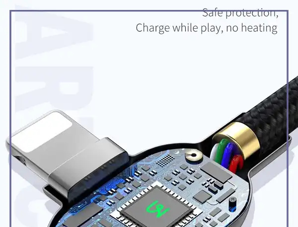 کابل شارژ تایپ سی به لایتنینگ 90 درجه 1.8 متر مک دودو Mcdodo Type-C To Lightning Data Cable CA-7371 (E)