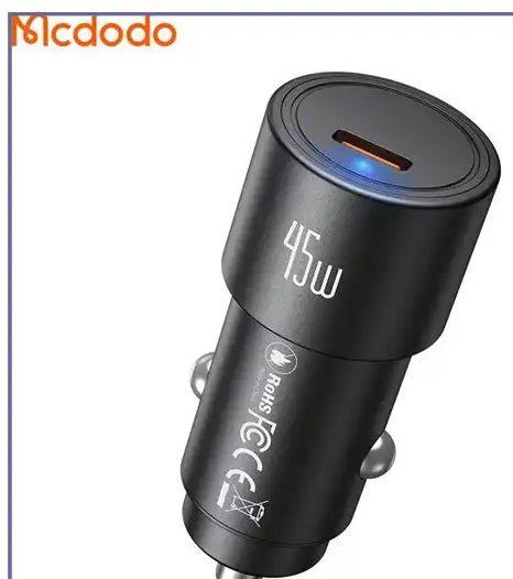 شارژر فندکی 45 وات مک دودو Mcdodo Obsidian Type-C Car Charger CC-5340 (E)