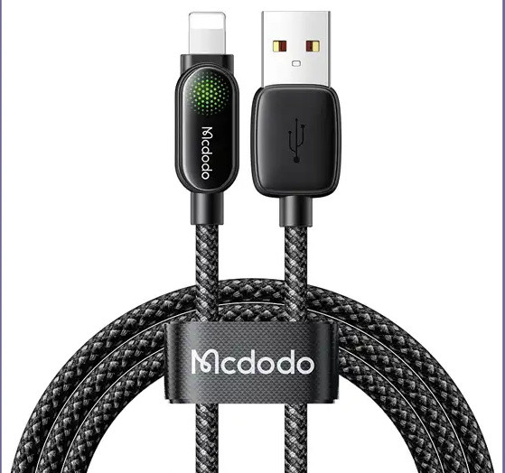 کابل شارژ لایتنینگ 1.2 متر مک دودو Mcdodo LightSync Cable CA-4510 (E)