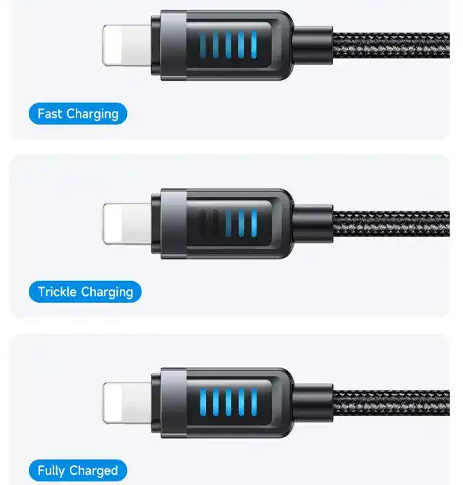 کابل شارژ لایتنینگ 12 وات مک دودو Mcdodo Cab Vision Cable CA-0320 (E)
