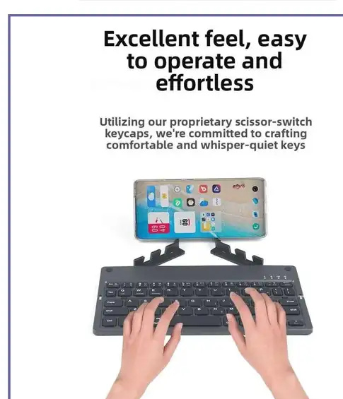 کیبورد بلوتوثی تاشو کوتسی COTECI HARMONICA FOLDING KEYBOARD OF-043 (E)