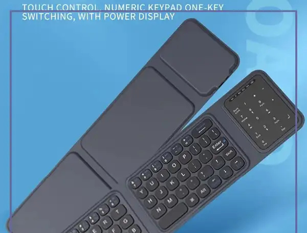 کیبورد تاشو بلوتوثی کوتسی Coteci Folding Keyboard TRI-MODE OF-051 (E)