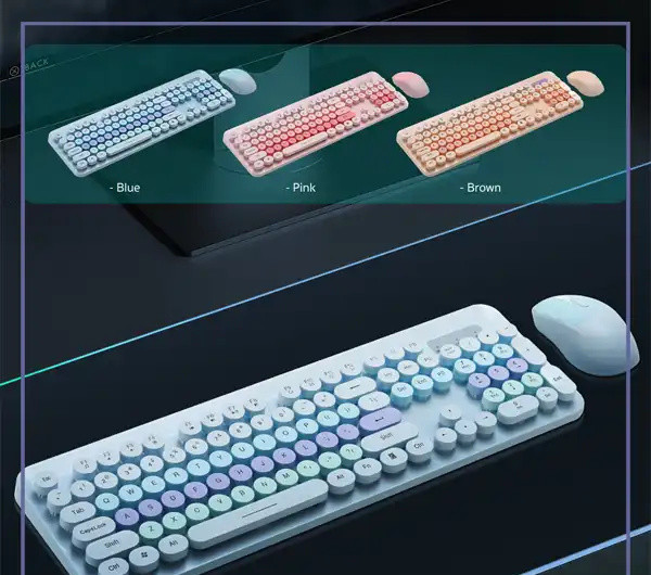 موس و کیبورد بی سیم کوتسی Coteci Keyboard Set OF-054 (E)