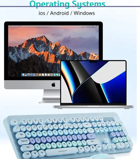 موس و کیبورد بی سیم کوتسی Coteci Keyboard Set OF-054 (E)
