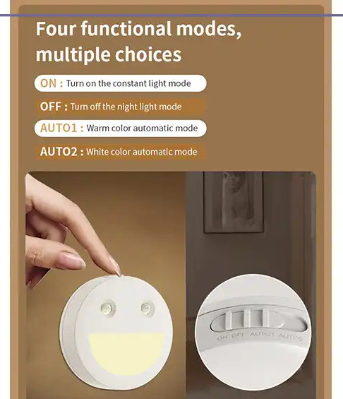 چراغ هوشمند کوتسی Coteci LED Nigh Light Sensor LA-002 (E)