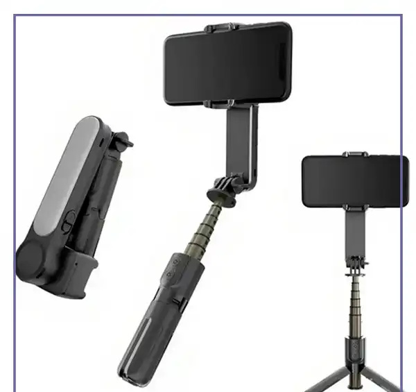 گیمبال و مونوپاد سه پایه شاتر دار رتاکو Rtako Anti Shake Gimbal L09 Pro Max (E)