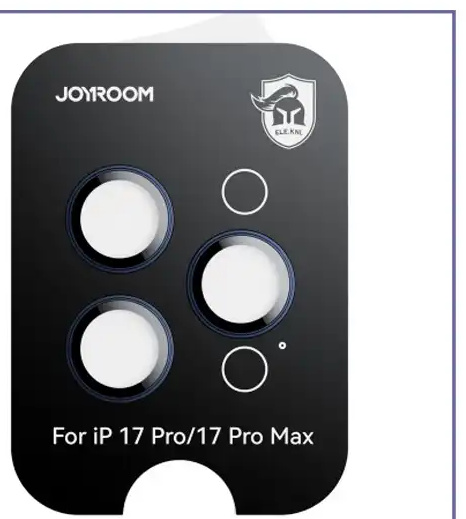 گلس لنز آیفون 17 پرو و پرو مکس جویروم Joyroom Iphone 17Pro/Pro Max Camera Lens Glass JR-17QS3 (E)