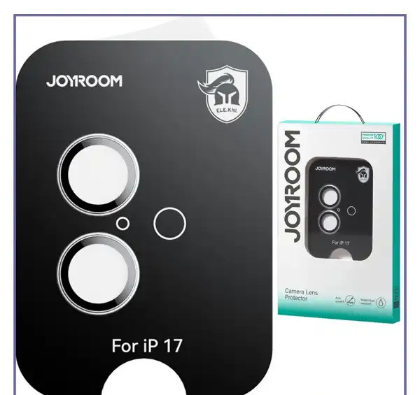 گلس لنز آیفون 17 جویروم Joyroom Iphone 17 Camera Lens Glass JR-17QS2 (E)