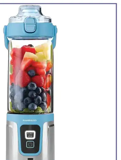 مخلوط کن و بلندر پاورولوژی Powerology Duomix Portable Blender PWPB27BK (E)