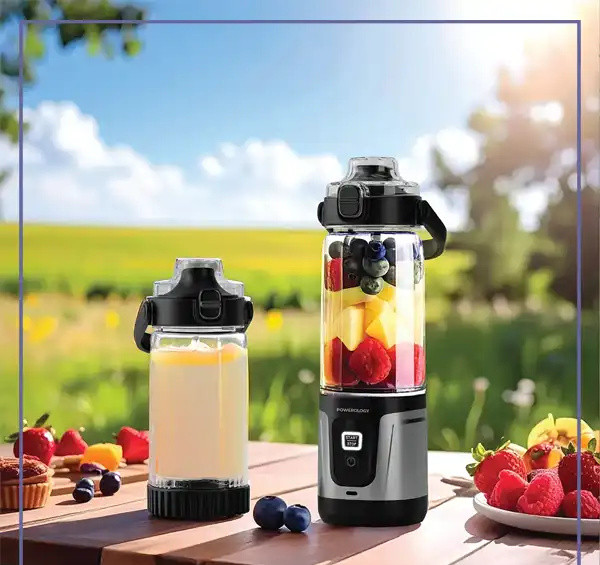 مخلوط کن و بلندر پاورولوژی Powerology Duomix Portable Blender PWPB27BK (E)