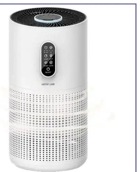 دستگاه تصفیه هوا گرین لاین Green Lion Compact Air Purifier GNCMPAIRPRWH (E)