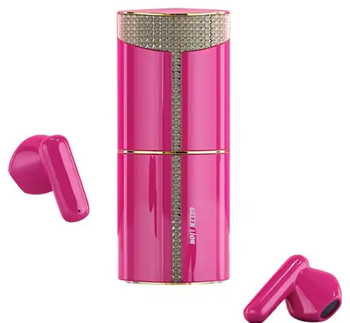 هندزفری بلوتوث طرح رژلب گرین لاین Green Lion Lipstick True Wireless Earbuds GNLPTKTWSBL (E)