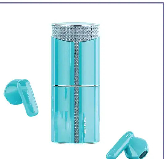 هندزفری بلوتوث طرح رژلب گرین لاین Green Lion Lipstick True Wireless Earbuds GNLPTKTWSBL (E)