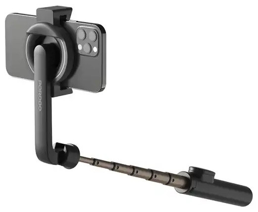 مونوپاد و سه پایه مگنتی پرودو Porodo Magsafe Selfie Tripod PDMGS64BK (E)