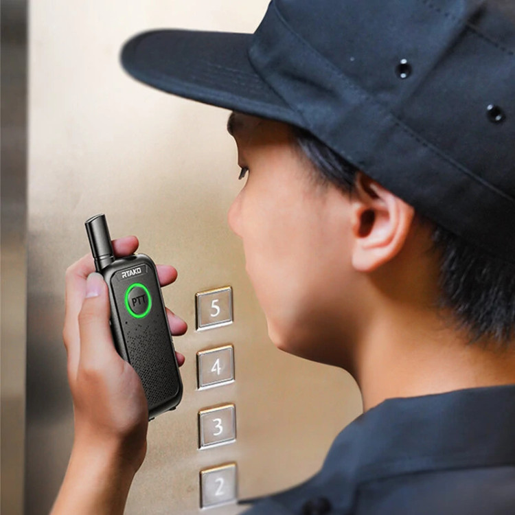بیسیم واکی تاکی رتاکو Rtako M1S Handheld Ultra-Thin Walkie Talkie (E)