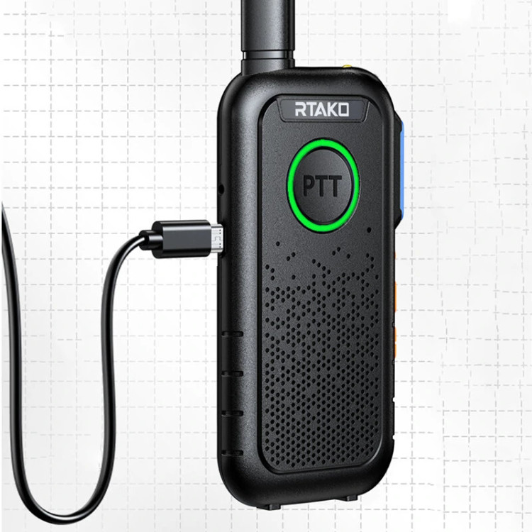 بیسیم واکی تاکی رتاکو Rtako M1S Handheld Ultra-Thin Walkie Talkie (E)