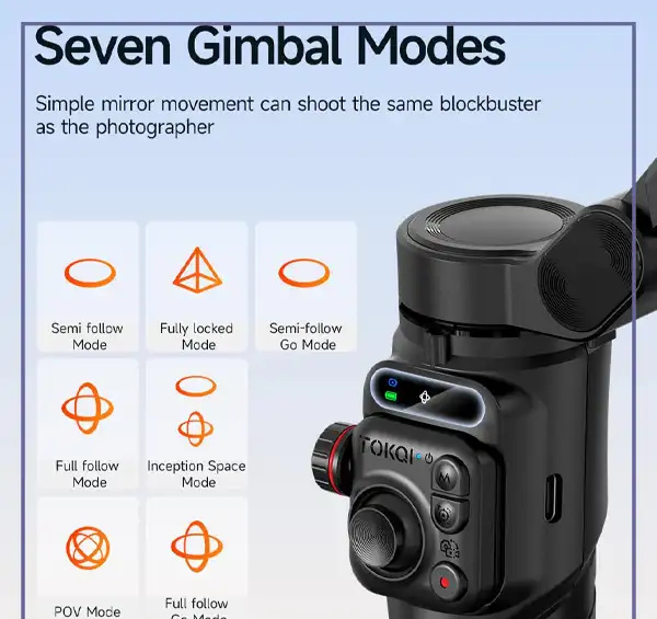 گیمبال و استبلایزر هوشمند رتاکو Rtako M05/ai gimbal Stabilizer Three axis (E)
