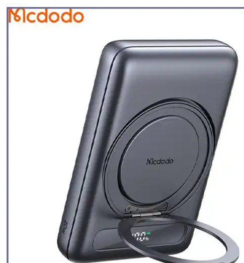 پاوربانک وایرلس مگنتی 10000 مک دودو Mcdodo Meta Ultra-Thin Magnetic Power Bank MC-8371 (E)