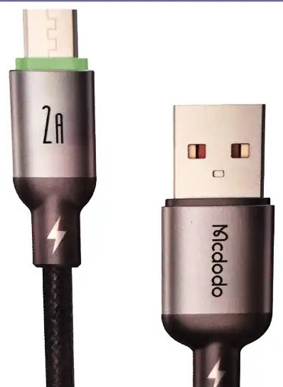 کابل شارژ میکرو 2 متر مک دودو Mcdodo Cab Luma USB-A To Micro Cable CA-6621 (E)