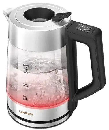 کتری برقی لپرسو LePresso Multi-Temperature Illuminated Glass Kettle LPCFFM0008 (E)
