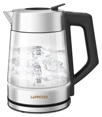 کتری برقی لپرسو LePresso Multi-Temperature Illuminated Glass Kettle LPCFFM0008 (E)