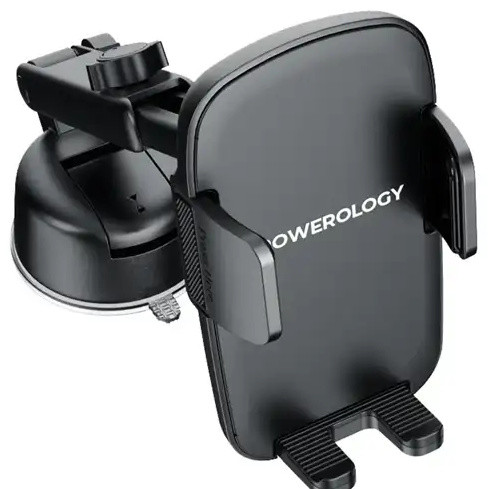 هولدر رو داشبوردی پاورولوژی Powerology Raven Auto-Clamping Car Phone Mount PWRLX08BK (E)