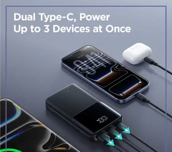 پاوربانک پاروبانک 22.5 وات 10000 جویروم Joyroom Power Bank JR-QP191 Mini (E)