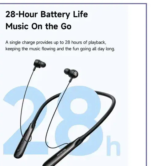 هدفون هندرفری گردنی مک دودو Mcdodo Elegio Wireless Neckband Headphones HP-894 (E)