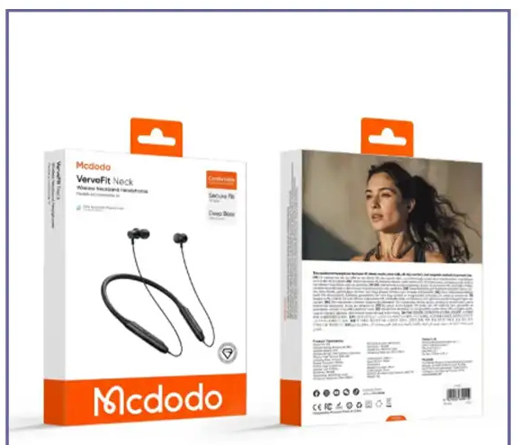 هندزفری گردنی مک دودو Mcdodo VerveFit Neck Wireless Neckband Headphones HP-893 (E)