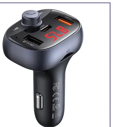شارژر فندکی 72 وات و پخش کننده بلوتوث مک دودو Mcddodo Car Charger And FM Transmitter CC-5950 (E)
