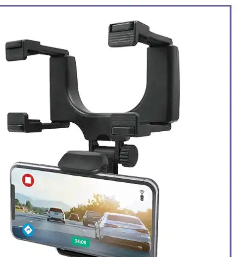 هولدر آینه وسط خودرو ارلدم Earldom Car Rearview Mirror Phone Holder EH223 (E)